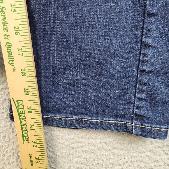 Levis Jeans Women 29 (26x31) Blue Curvy Bootcut 529 Stretch Dark Low Rise Ladies - Picture 6 of 10